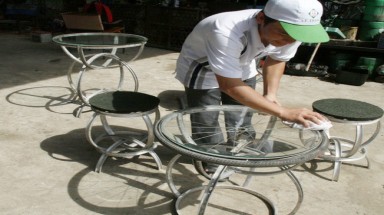   Sản phẩm tái chế vào Hội hoa xuân Sài Gòn