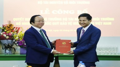 Lễ trao Quyết định bổ nhiệm Giám đốc Quỹ Bảo vệ môi trường Việt Nam