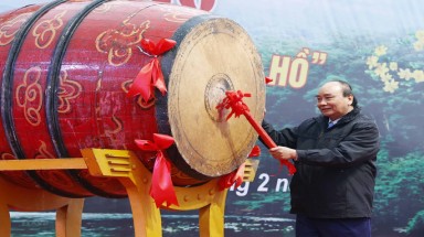 Chủ tịch nước Nguyễn Xuân Phúc phát động Tết Trồng cây tại Khu di tích lịch sử Đền Hùng