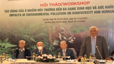  Hội thảo thành công tốt đẹp với nhiều đề xuất nghiên cứu nhằm giảm thiểu tác động của ô nhiễm môi trường đến đa dạng sinh học và sức khỏe con người