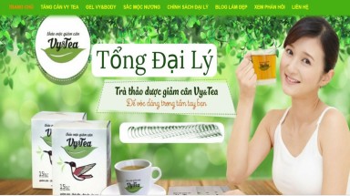  Bị cảnh báo Sibutramine độc hại, trà giảm cân Vy & Tea vẫn bán online tràn lan