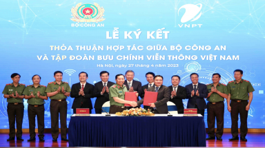  Bộ Công An và Tập đoàn VNPT ký kết thỏa thuận hợp tác 