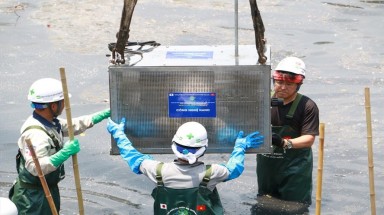  Hà Nội bắt đầu làm sạch sông Tô Lịch bằng công nghệ của Nhật Bản