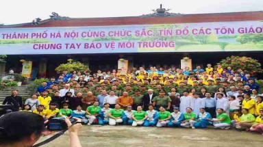  Hà Nội: Các tổ chức tôn giáo chung tay bảo vệ môi trường