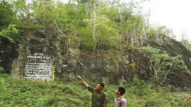 Cần bảo vệ di tích bẫy đá Pinăng Tắc ở Ninh Thuận