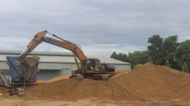  Bình Định cấm lấy cát xây dựng san lấp công trình