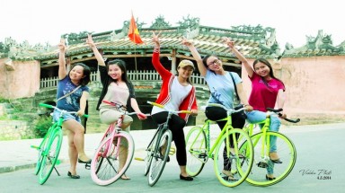  Thành phố Hôi An đẩy mạnh phát triển giao thông xe đạp