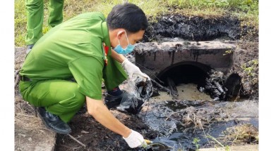  Tái diễn xả thải gây ô nhiễm môi trường, Công ty TNHH AOCC Việt Nam bị xử phạt hơn 400 triệu đồng 