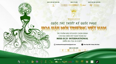  "Hoa hậu môi trường Việt Nam" phát động cuộc thi thiết kế Quốc phục dành cho đại diện Việt Nam tại Miss Eco