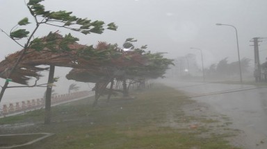   Bão số 5 trên biển Đông: Sức gió tại tâm bão mạnh cấp 12 