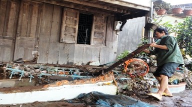   Mưa lớn gây thiệt hại  ở Bình Thuận