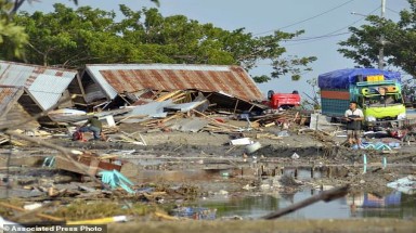  Động đất, sóng thần tại Indonesia: Số người thiệt mạng lên tới 420 người
