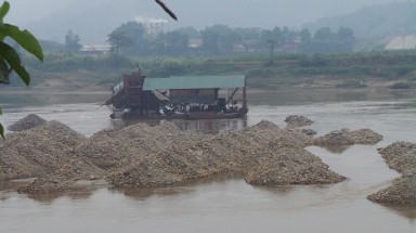  Yên Bái: Cần sớm ngăn chặn tình trạng khai thác khoáng sản trái phép trên sông Hồng