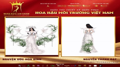  Tác phẩm dự thi thiết kế Quốc phục dành cho đại diện Việt Nam tại Miss Eco (bài 13)