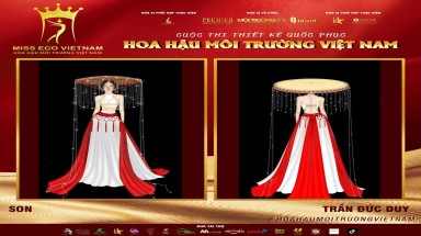  Tác phẩm dự thi thiết kế Quốc phục dành cho đại diện Việt Nam tại Miss Eco (bài 19)