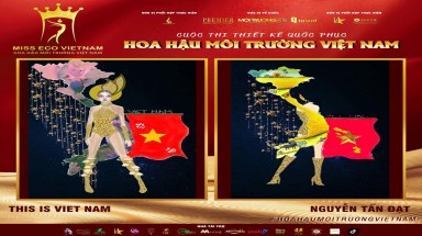  Tác phẩm dự thi thiết kế Quốc phục dành cho đại diện Việt Nam tại Miss Eco (bài 23)