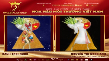  Tác phẩm dự thi thiết kế Quốc phục dành cho đại diện Việt Nam tại Miss Eco (Bài 28)