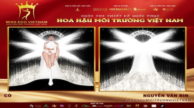 Tác phẩm dự thi thiết kế Quốc phục dành cho đại diện Việt Nam tại Miss Eco (bài 4)