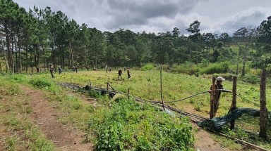  Cưỡng chế, thu hồi 3.600 m2 đất rừng bị lấn chiếm tại Đà Lạt 
