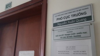  Tổng cục Môi trường thông tin về một số thông tin liên quan đến ông Nguyễn Xuân Quang