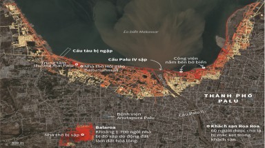  Đồ hoạ:Động đất để lại thảm họa ở Palu, Indonesia
