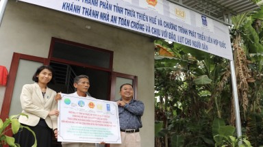  107 căn nhà an toàn được bàn giao cho người dân tỉnh Thừa Thiên Huế