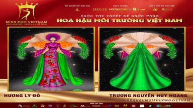  Tác phẩm dự thi thiết kế Quốc phục dành cho đại diện Việt Nam tại Miss Eco (Bài 38)