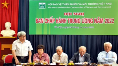 Đại diện Liên hiệp các Hội KHKT Việt Nam đánh giá rất cao hoạt động của Hội BVTN&MT Việt Nam