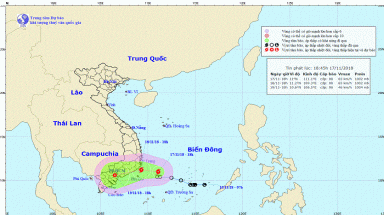  Tin bão khẩn cấp cơn bão số 8, bão Toraji