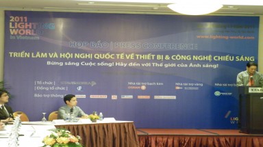  Triển lãm hội chợ quốc tế về thiết bị công nghệ chiếu sáng tại Việt Nam