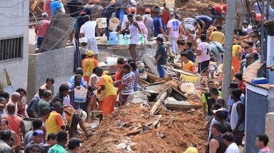  Sạt lở đất tại Brazil gây nhiều thương vong