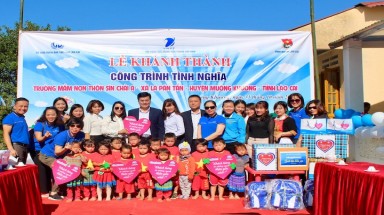  VNPT VinaPhone khánh thành công trình trường mầm non thôn Sín Chải A 