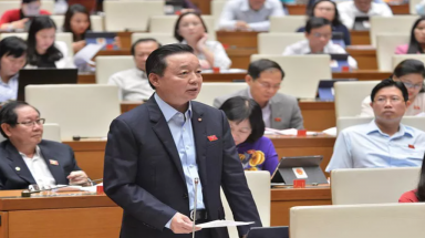  Bộ trưởng TN-MT Trần Hồng Hà nói về dự án lấn biển Cần Giờ