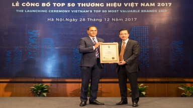  MobiFone có mặt trong Top 10 thương hiệu giá trị nhất Việt Nam