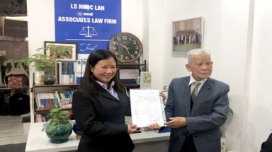  Đơn vị Luật đầu tiên chính thức gia nhập Hội BVTN&MT Việt Nam