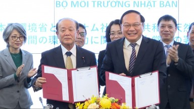  Việt Nam - Nhật Bản ký kết ghi nhớ hợp tác về môi trường