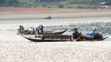  200 tấn cá chết trên hồ thủy lợi ở Đồng Nai