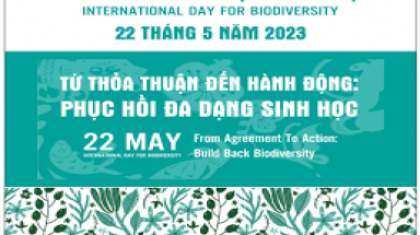  Ngày Quốc tế đa dạng sinh học (22/5): "Từ thỏa thuận đến hành động: Phục hồi đa dạng sinh học"
