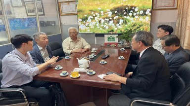  Chủ tịch VACNE tiếp Đoàn Công ty sinh học BJC của Hàn Quốc