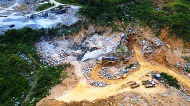  Đề nghị thanh tra hoạt động của mỏ đá Kim Sơn