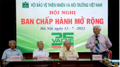 TS NGUYỄN NGỌC SINH, Chủ tịch Hội Bảo vệ thiên nhiên và môi trường Việt Nam: “Hướng tới cộng đồng, chung sức cùng cộng đồng”