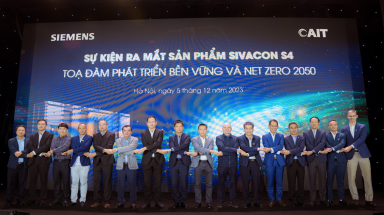  Siemens Việt Nam và AIT tổ chức Lễ ra mắt tủ điện SIVACON S4 và Tọa đàm về Phát triển bền vững và Net Zero Carbon 