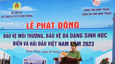  Lễ phát động bảo vệ môi trường, bảo vệ đa dạng sinh học biển và hải đảo Việt Nam tại Ninh Thuận